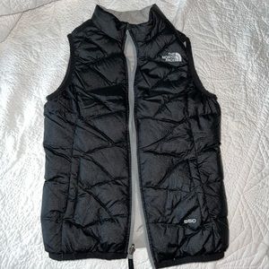 North face vest reversible